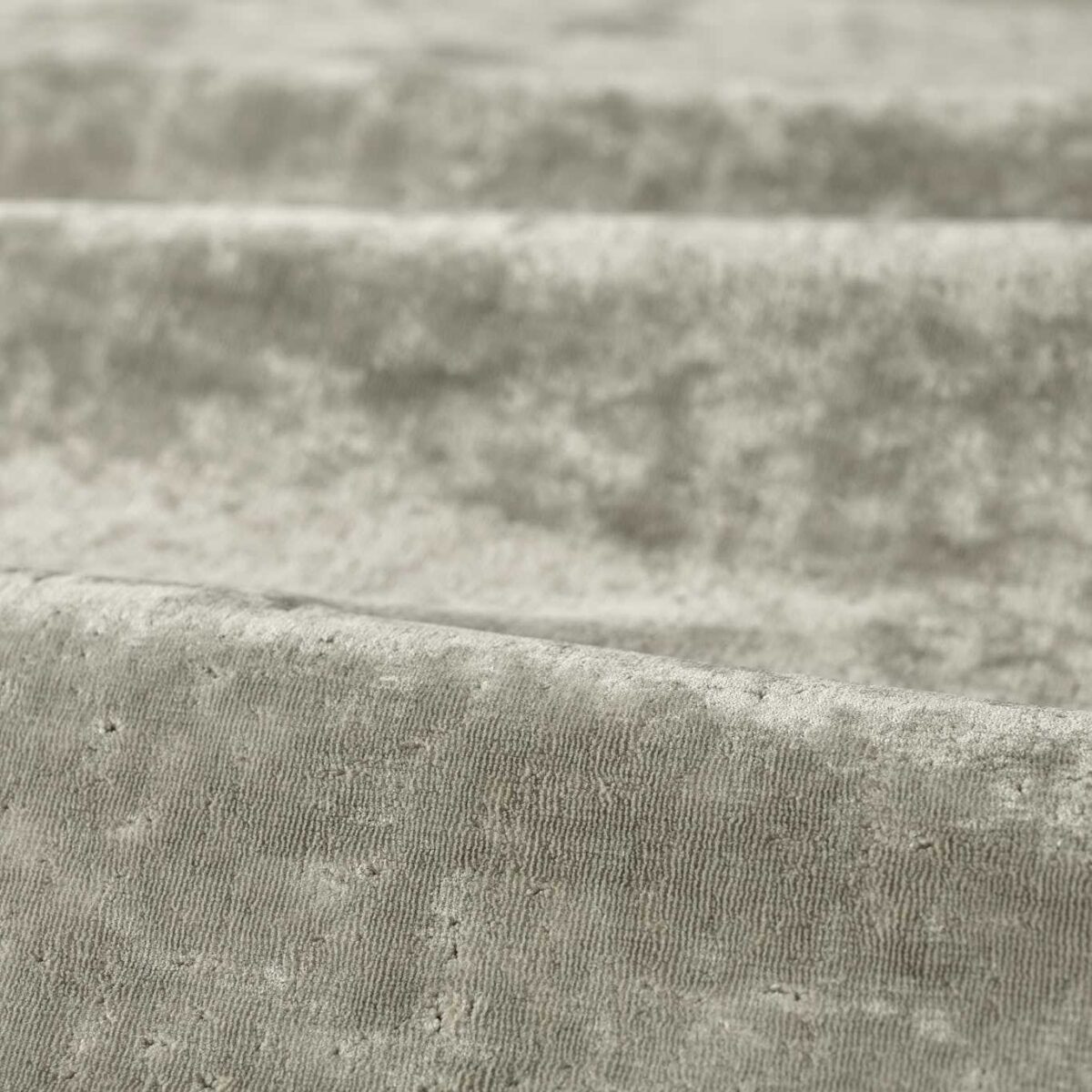 black-grey plain velvet-chenille fabric from Zoffany