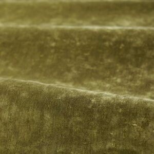 green plain velvet-chenille fabric from Zoffany