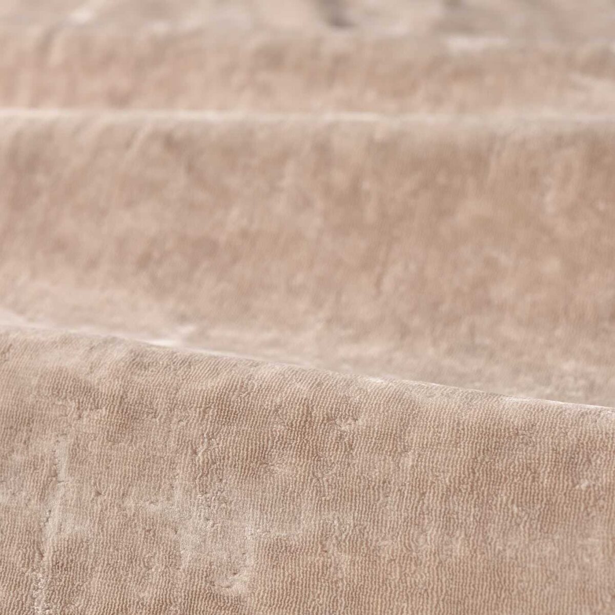 pink plain velvet-chenille fabric from Zoffany