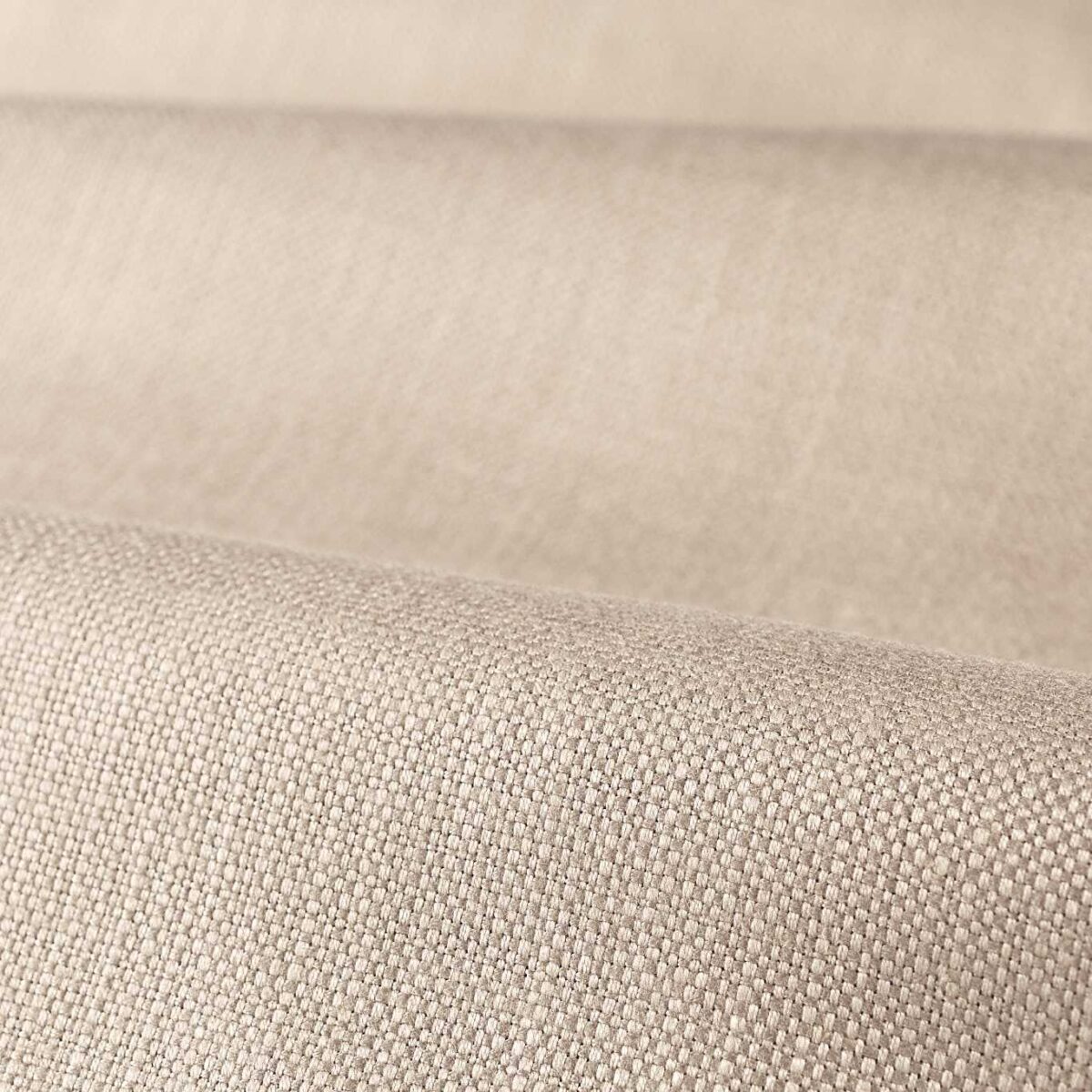 Lustre Fabric - Bisque by neutral plain woven fabric from Zoffany