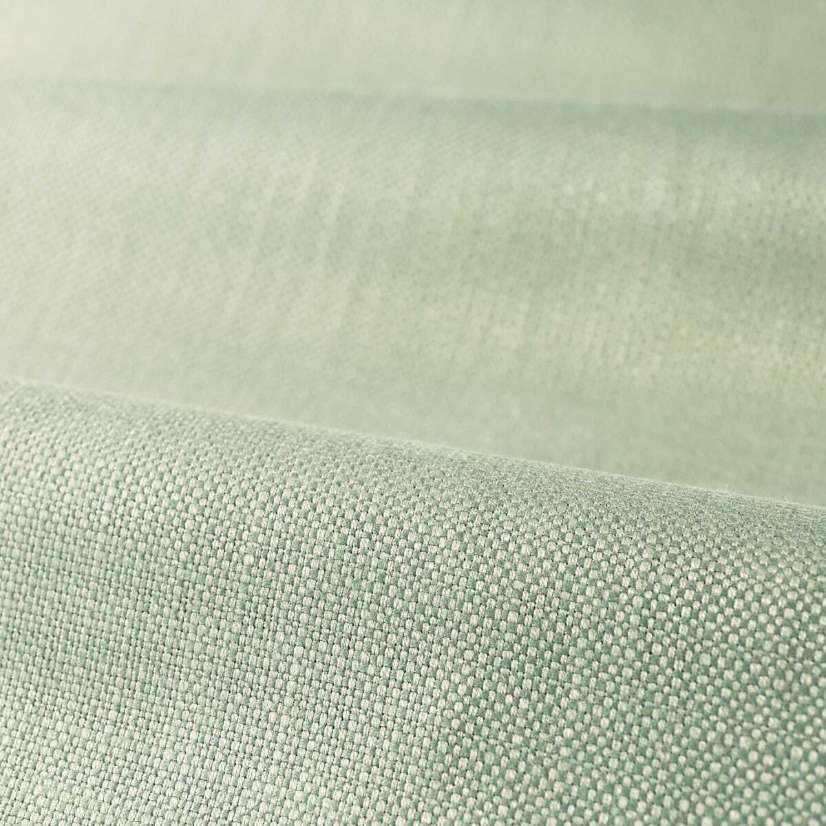 green plain woven fabric from Zoffany