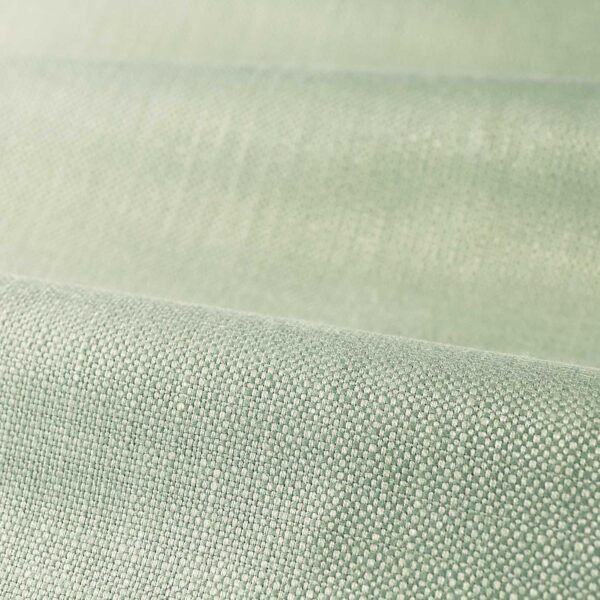 green plain woven fabric from Zoffany