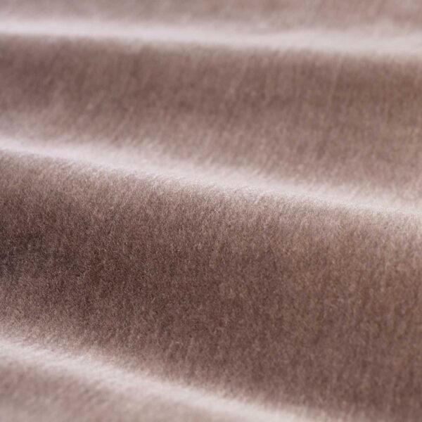 Mohair Fabric - Mink by brown plain misc fabric from Zoffany