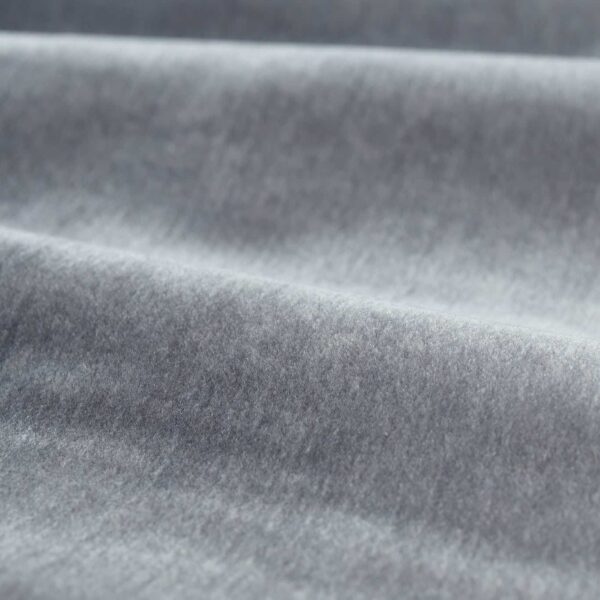 Mohair Fabric - Quartz Grey by black-grey plain misc fabric from Zoffany