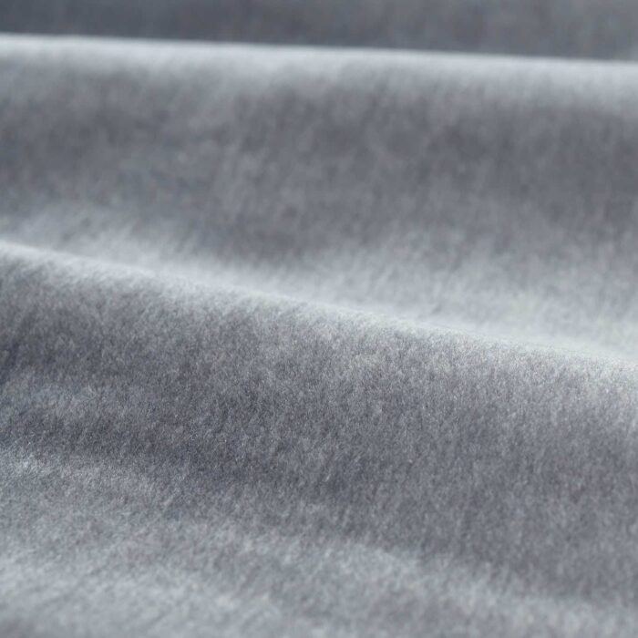 Mohair Fabric - Quartz Grey swatch