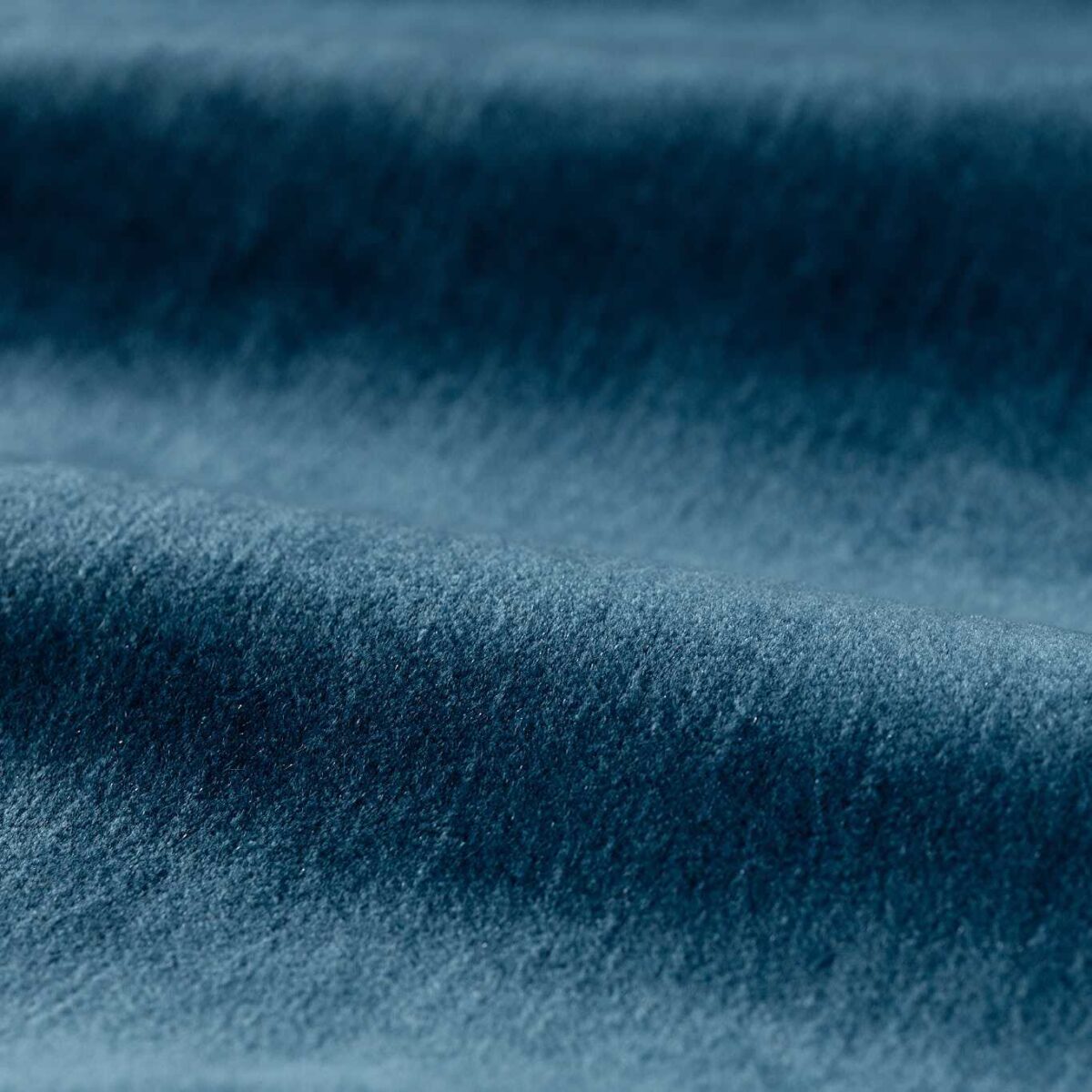 Mohair Fabric - Mazarine Blue by blue plain misc fabric from Zoffany