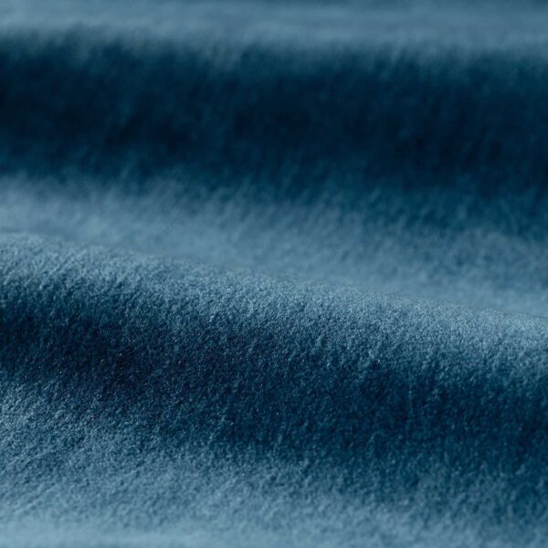 Mohair Fabric - Mazarine Blue by blue plain misc fabric from Zoffany
