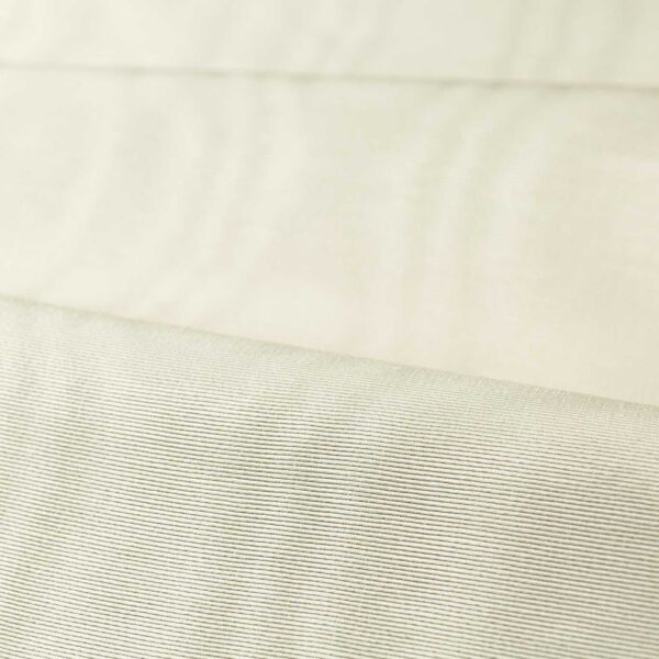 Moiré Fabric - Chalk by white plain woven fabric from Zoffany