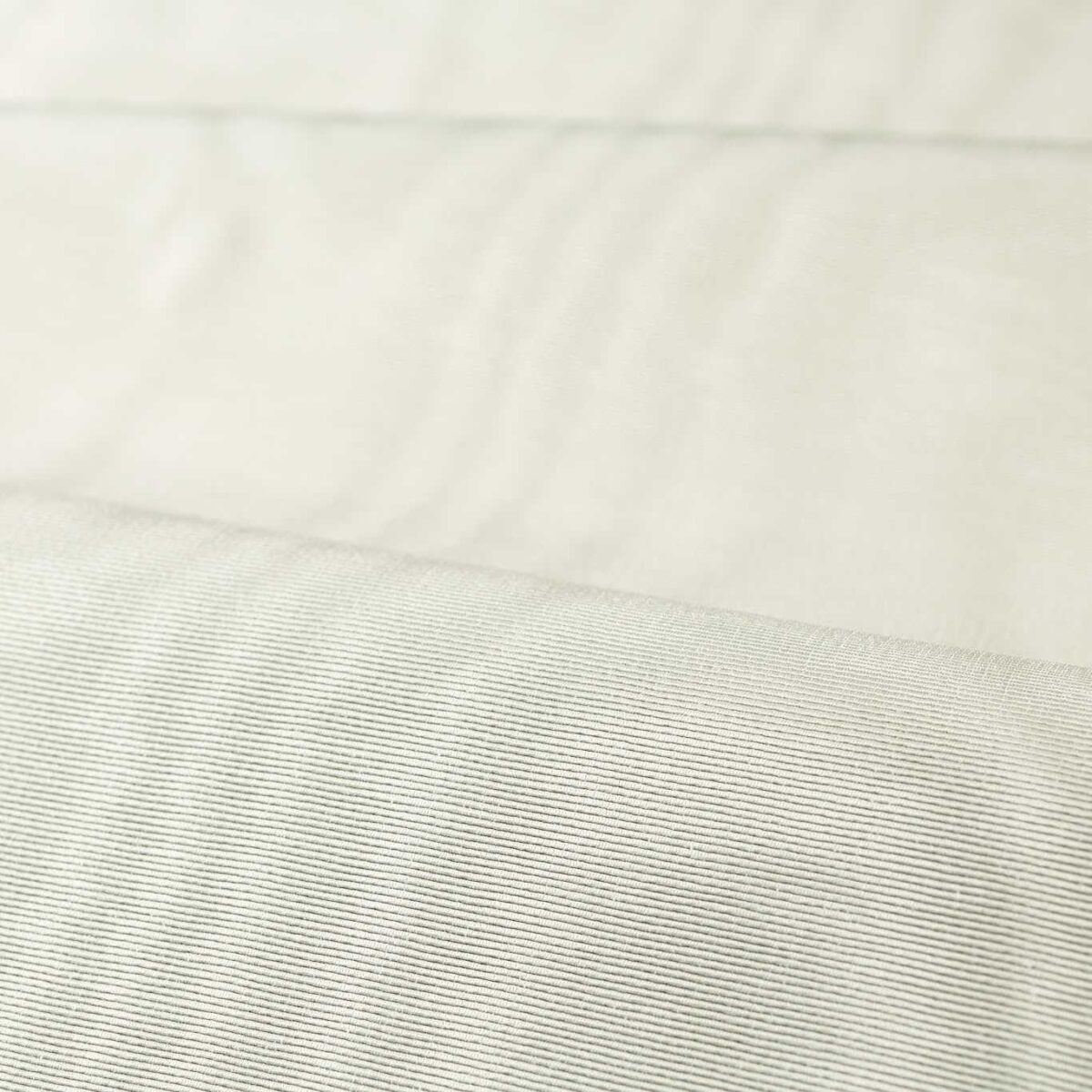 Moiré Fabric - Silver by white plain woven fabric from Zoffany