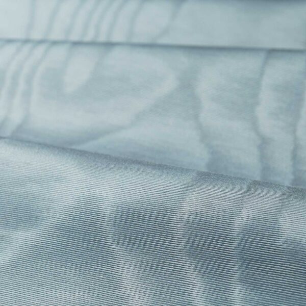 Moiré Fabric - Shetland by blue plain woven fabric from Zoffany