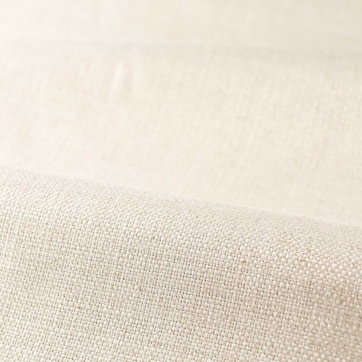 Lustre Fabric - Natural Undyed by white plain woven fabric from Zoffany