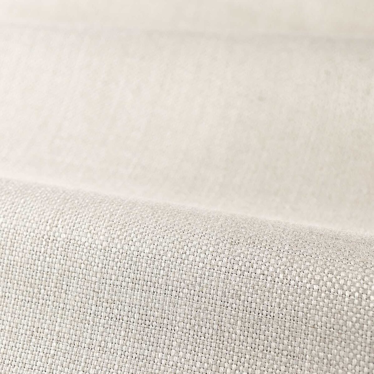 white plain woven fabric from Zoffany