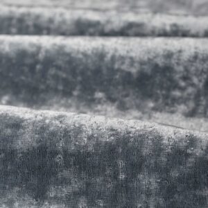 blue plain velvet-chenille fabric from Zoffany