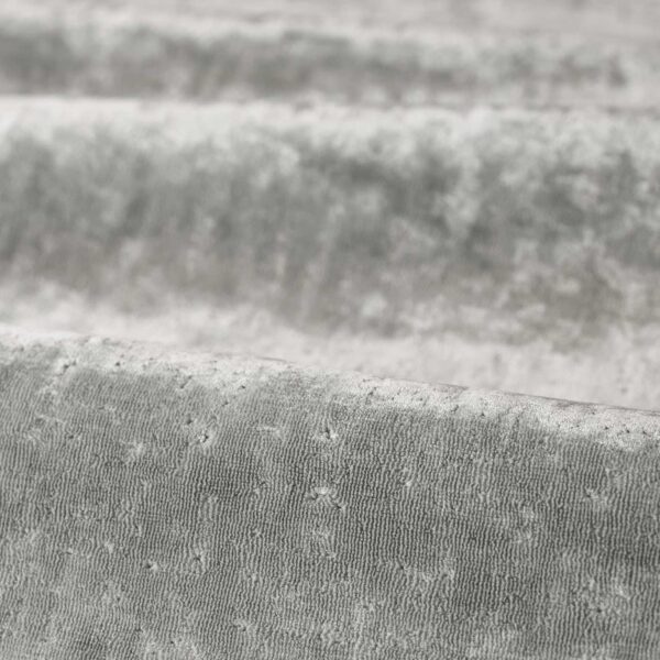 black-grey plain velvet-chenille fabric from Zoffany