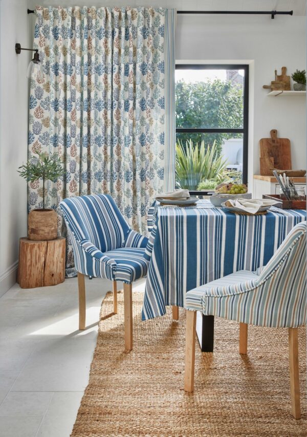 Tintagel Fabric - Aqua from