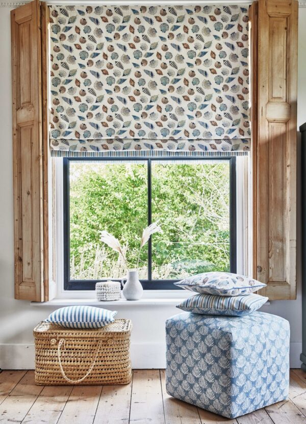 Polperro Fabric - Aqua from