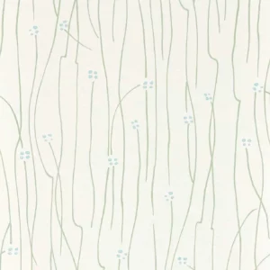 green botanical wallpaper from harlequin
