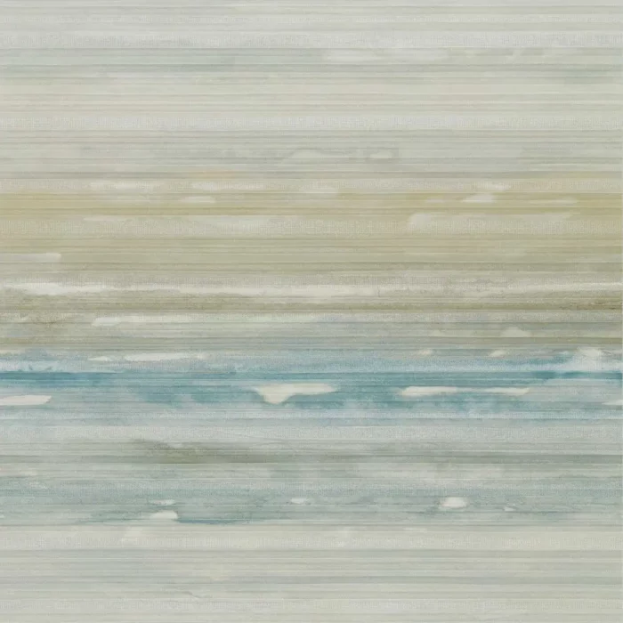 Elements Wallpaper - Stone / Teal fabric swatch EANV111846