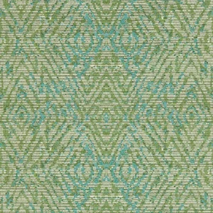 green geometric wallpaper from harlequin