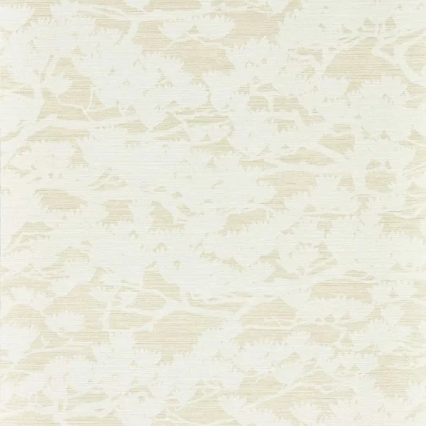 Kengai Wallpaper - Pearl / Parchment by neutral botanical wallpaper from harlequin
