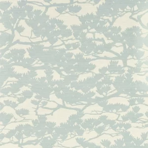 blue botanical wallpaper from harlequin