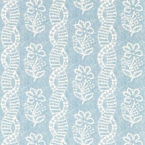 blue botanical wallpaper from zoffany