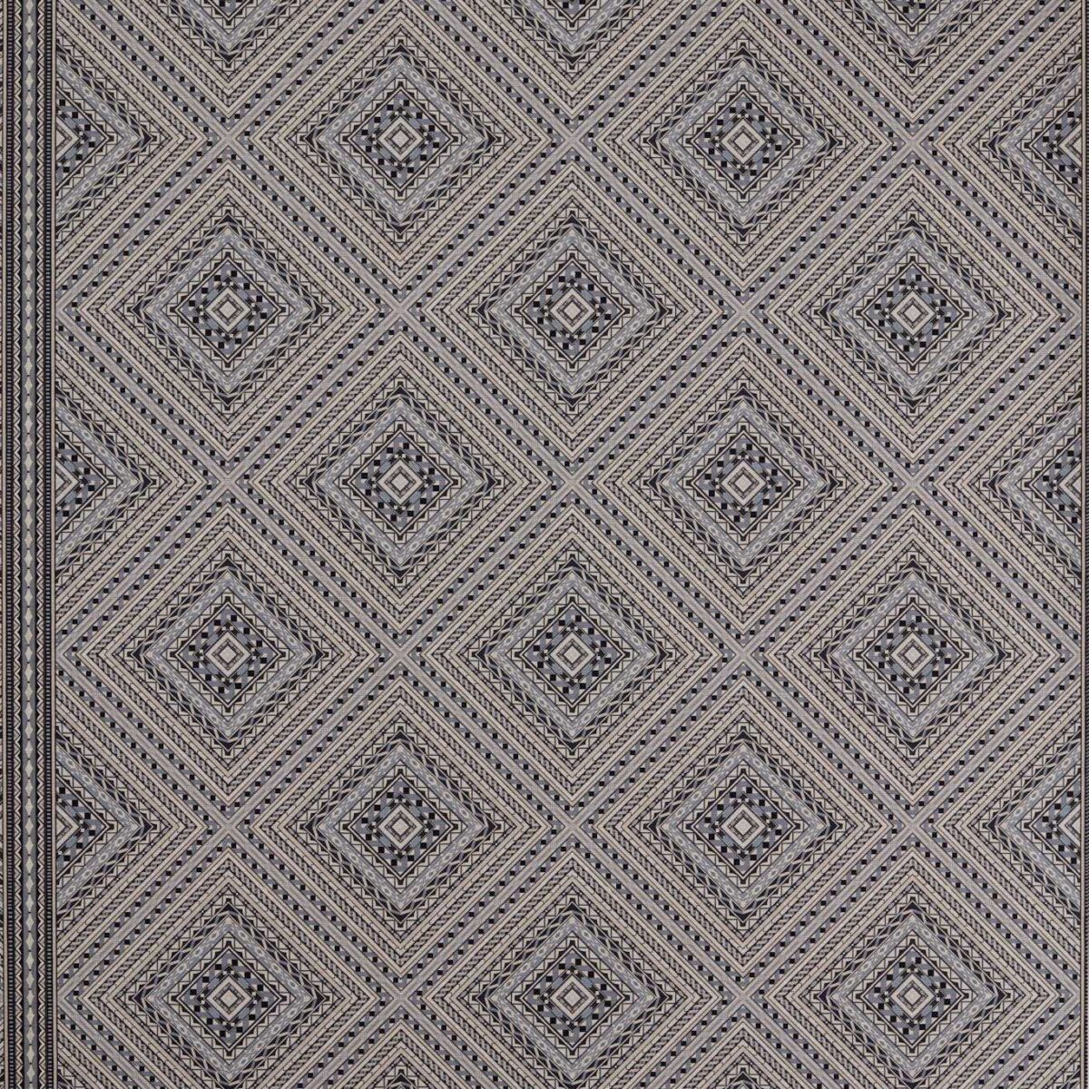black-grey geometric wallpaper from zoffany