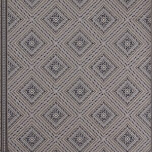 black-grey geometric wallpaper from zoffany