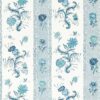 blue striped wallpaper from zoffany
