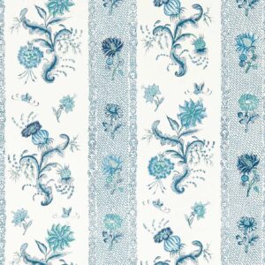 blue striped wallpaper from zoffany