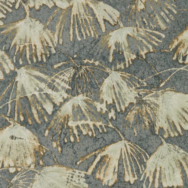 Iliad Wallpaper - Blue Stone by blue contemporary wallpaper from zoffany