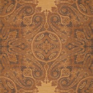 brown traditional wallpaper from zoffany