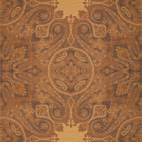 brown traditional wallpaper from zoffany