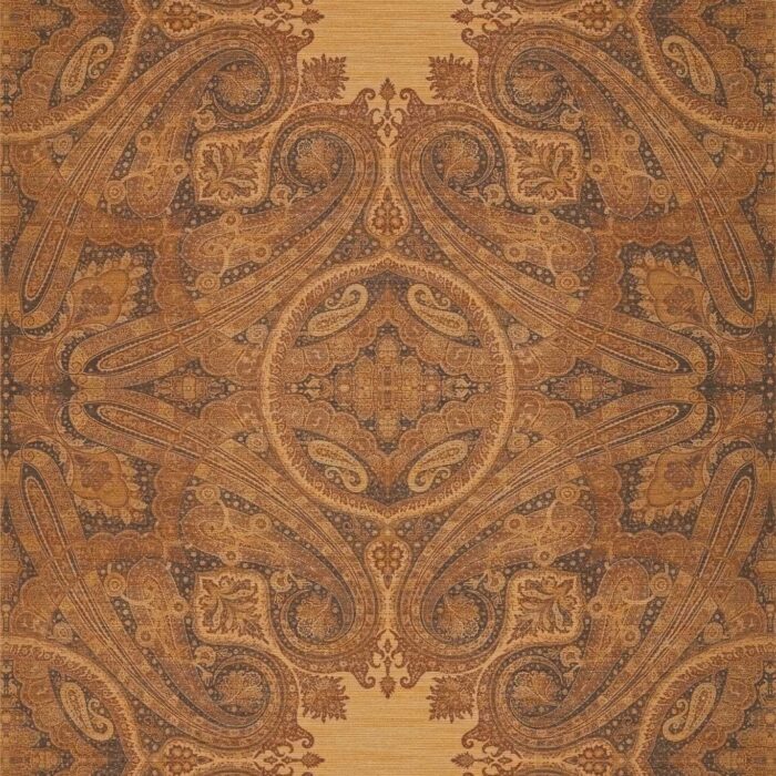 Elswick Paisley Wallpaper - Sunstone swatch