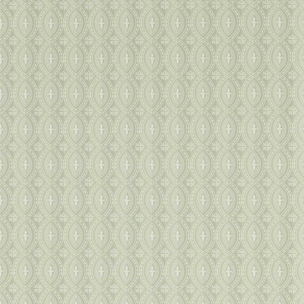 Semper Wallpaper - Ice Floes by green striped wallpaper from zoffany