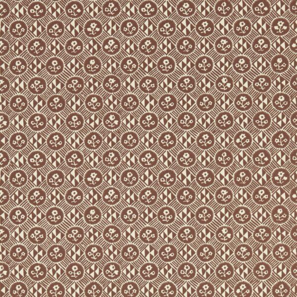 brown botanical wallpaper from zoffany