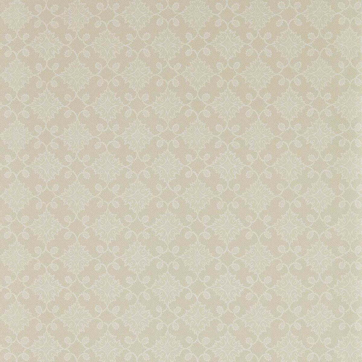 Floral Tracery Wallpaper - Harbour Grey by neutral botanical wallpaper from zoffany