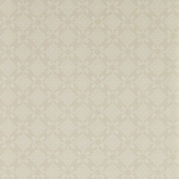 Floral Tracery Wallpaper - Harbour Grey by neutral botanical wallpaper from zoffany