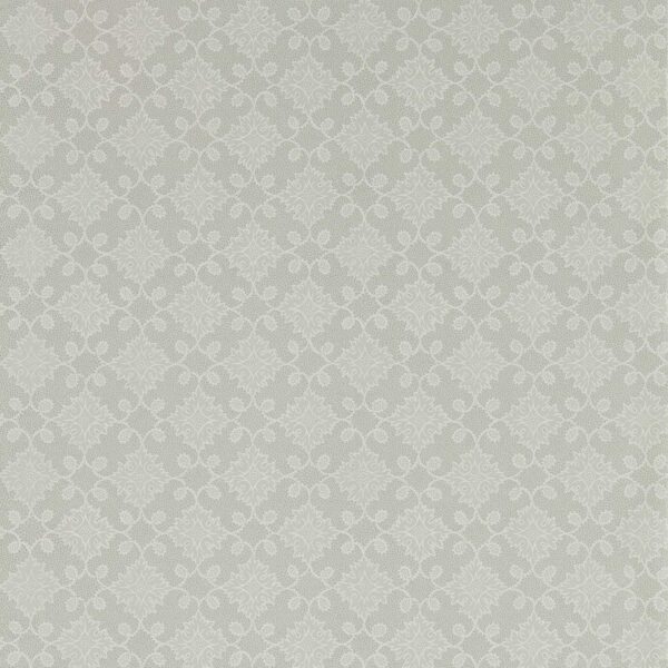 Floral Tracery Wallpaper - Nimbus by black-grey botanical wallpaper from zoffany