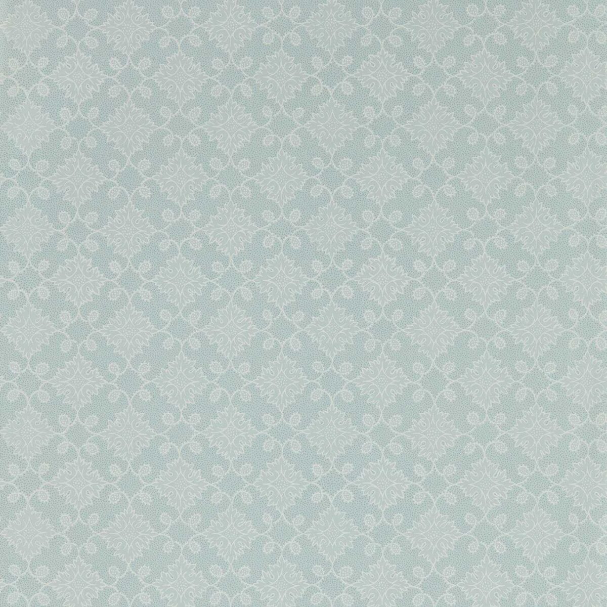 Floral Tracery Wallpaper - Wedgwood Blue by blue botanical wallpaper from zoffany