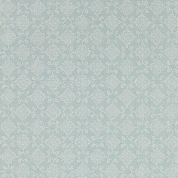 Floral Tracery Wallpaper - Wedgwood Blue by blue botanical wallpaper from zoffany