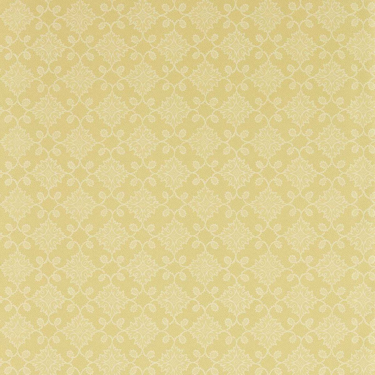 Floral Tracery Wallpaper - Primrose by yellow botanical wallpaper from zoffany