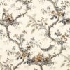 black-grey misc linen fabric from Zoffany