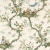 green misc linen fabric from Zoffany