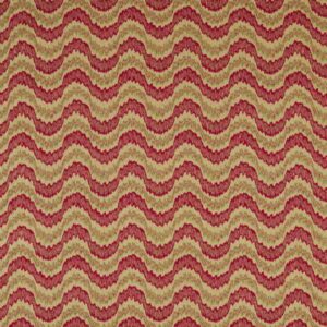 red striped woven fabric from Zoffany