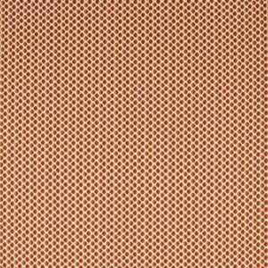 orange spotted cotton fabric from Zoffany