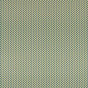 green spotted cotton fabric from Zoffany