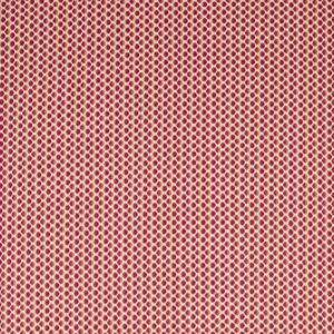 red spotted cotton fabric from Zoffany