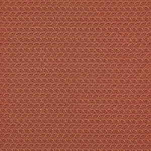 red botanical cotton fabric from Zoffany