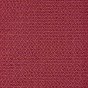 red botanical cotton fabric from Zoffany